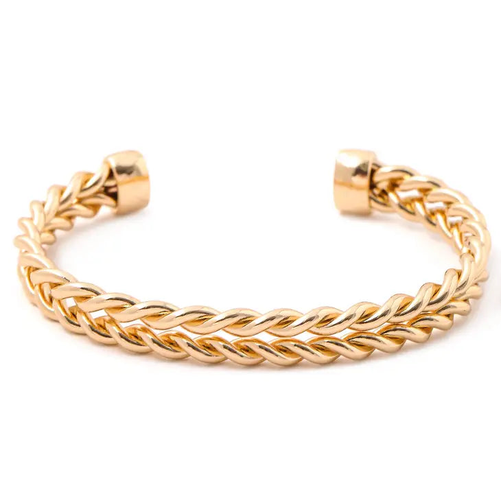 Twisted Chain Cuff