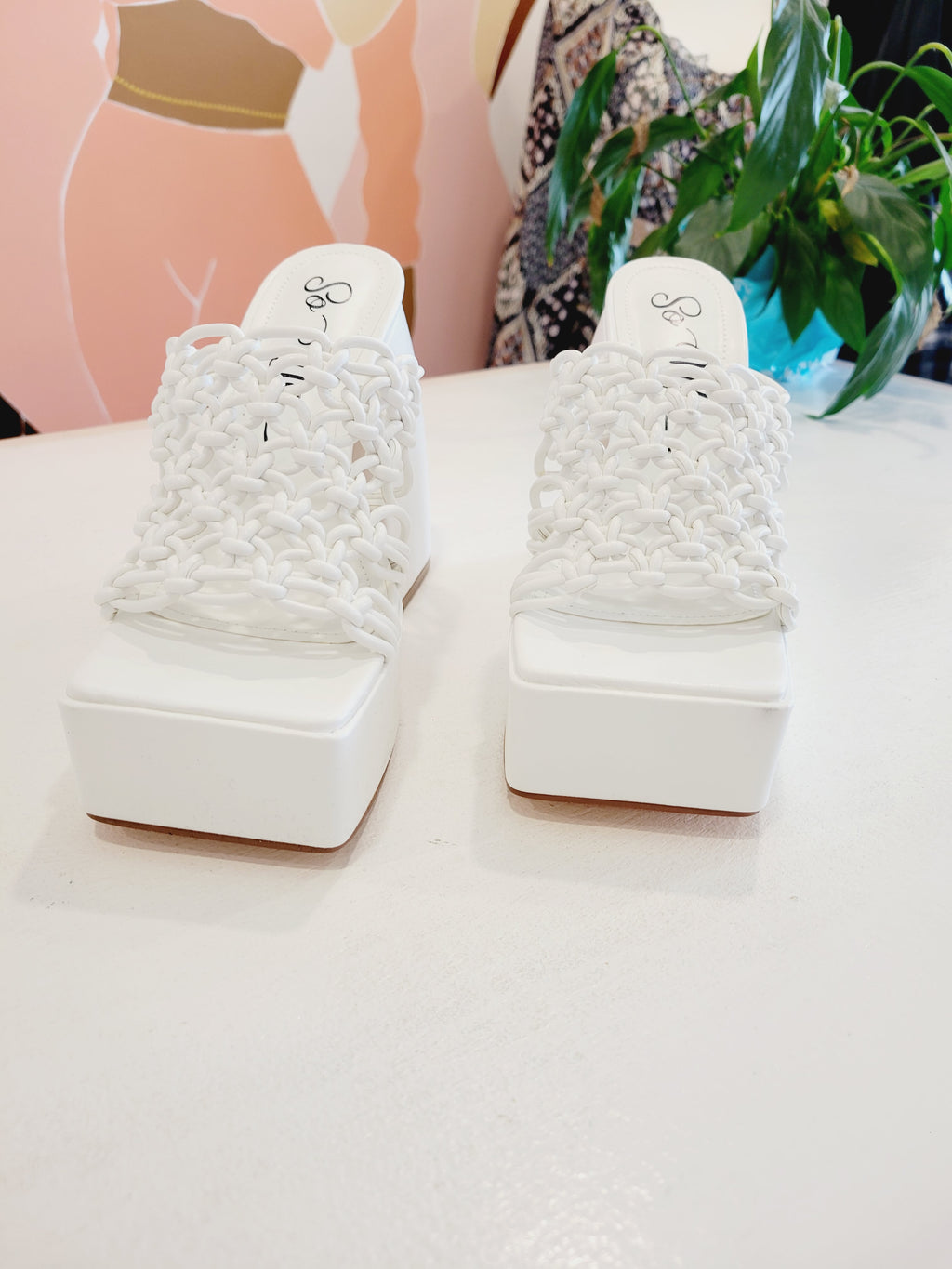 Tyra Heel - White