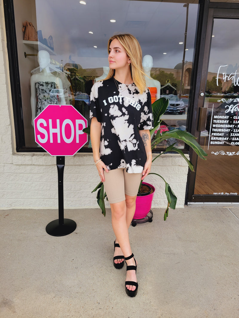 Chill Time Biker Shorts