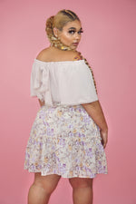 Pretty Petals Skirt - Curvy - FINAL SALE