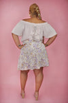 Pretty Petals Skirt - Curvy - FINAL SALE